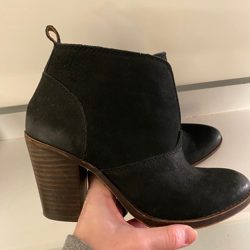 Lucky Brand black bootie